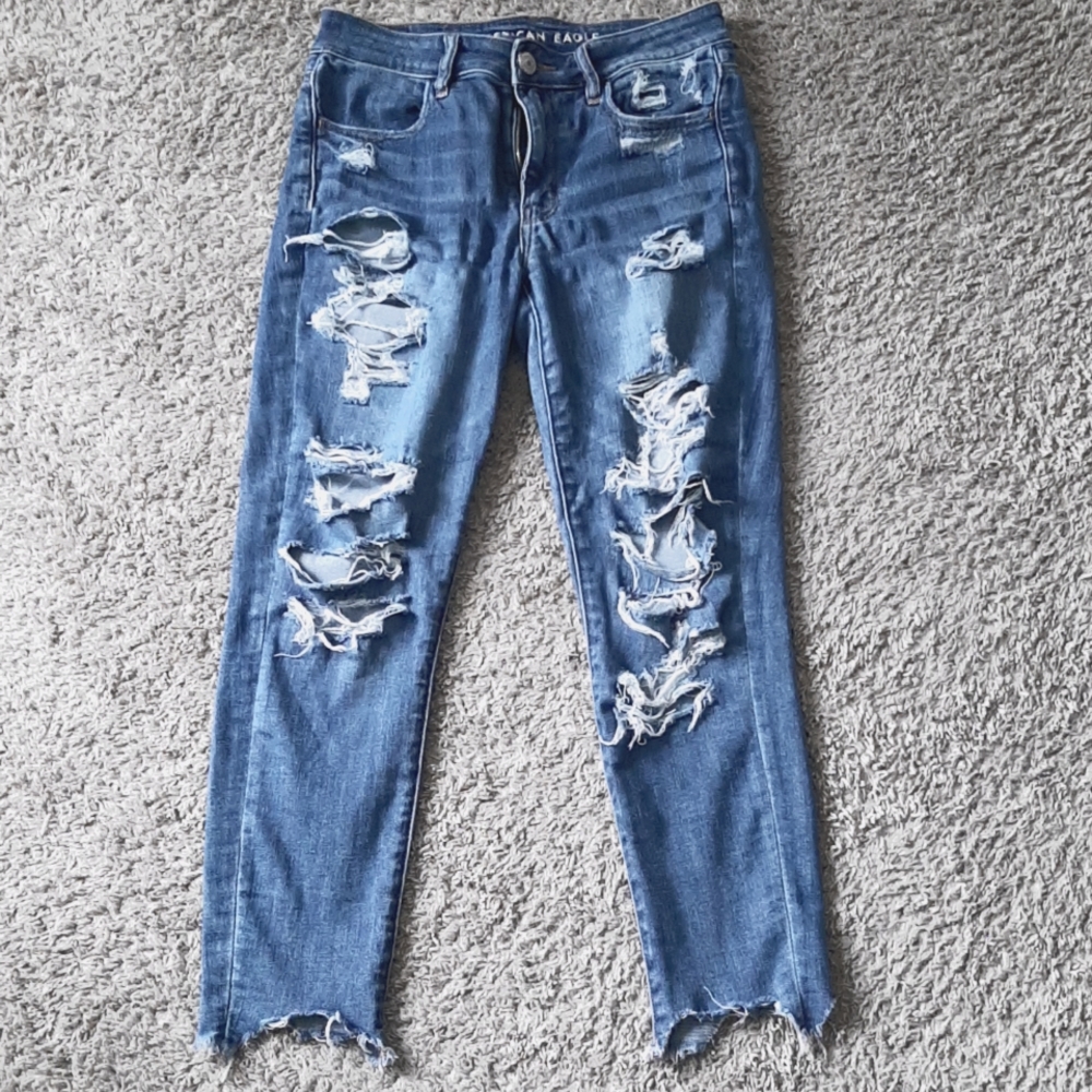 Last chance‼️American eagle hi rise jegging crop